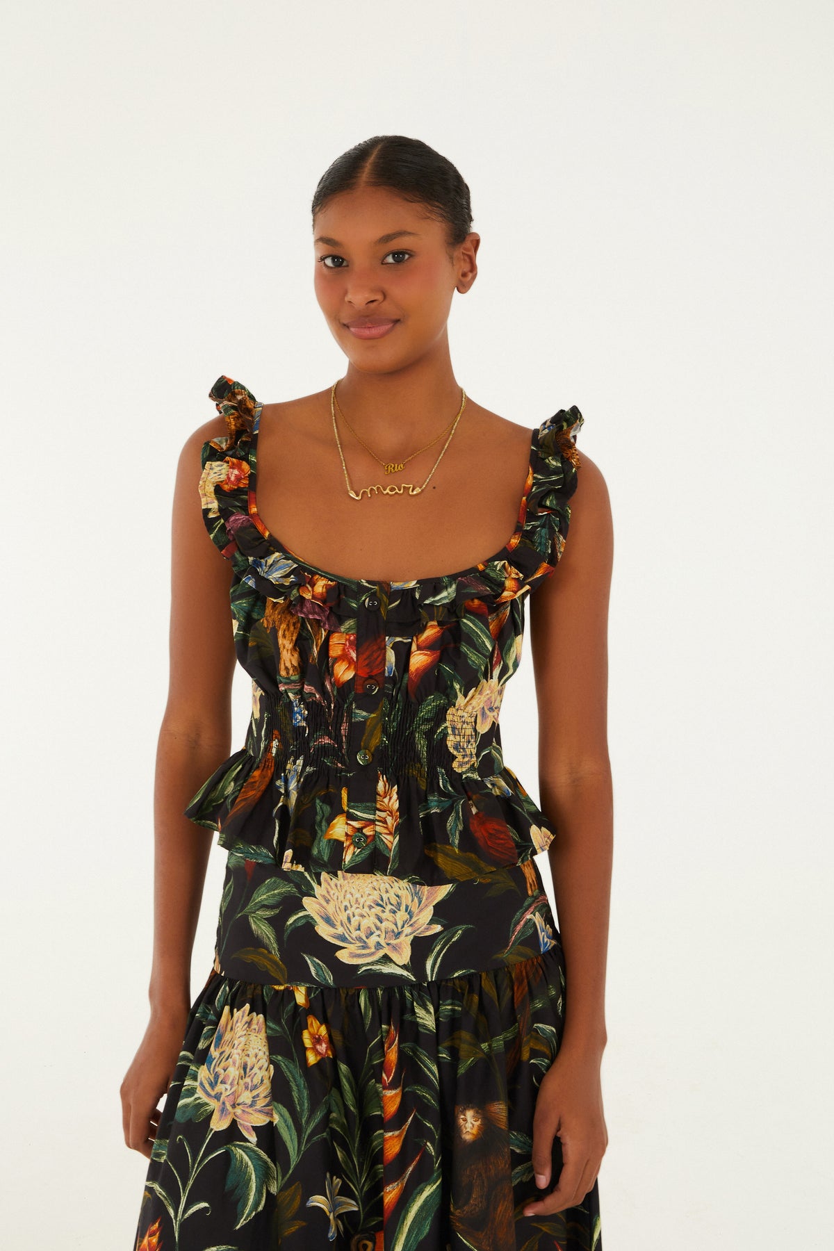 Blusa Estampada Fauna Noturna