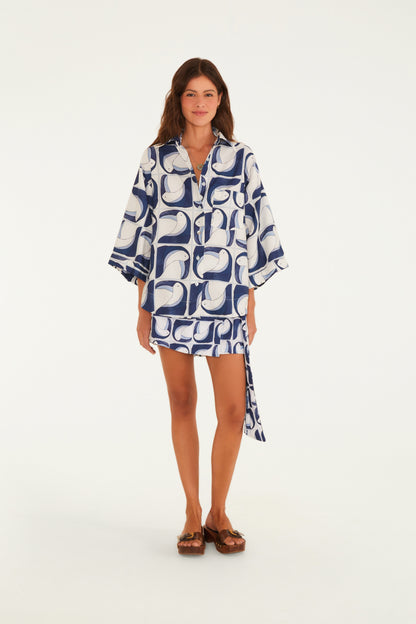 Camisa Estampada Tuca Tropical