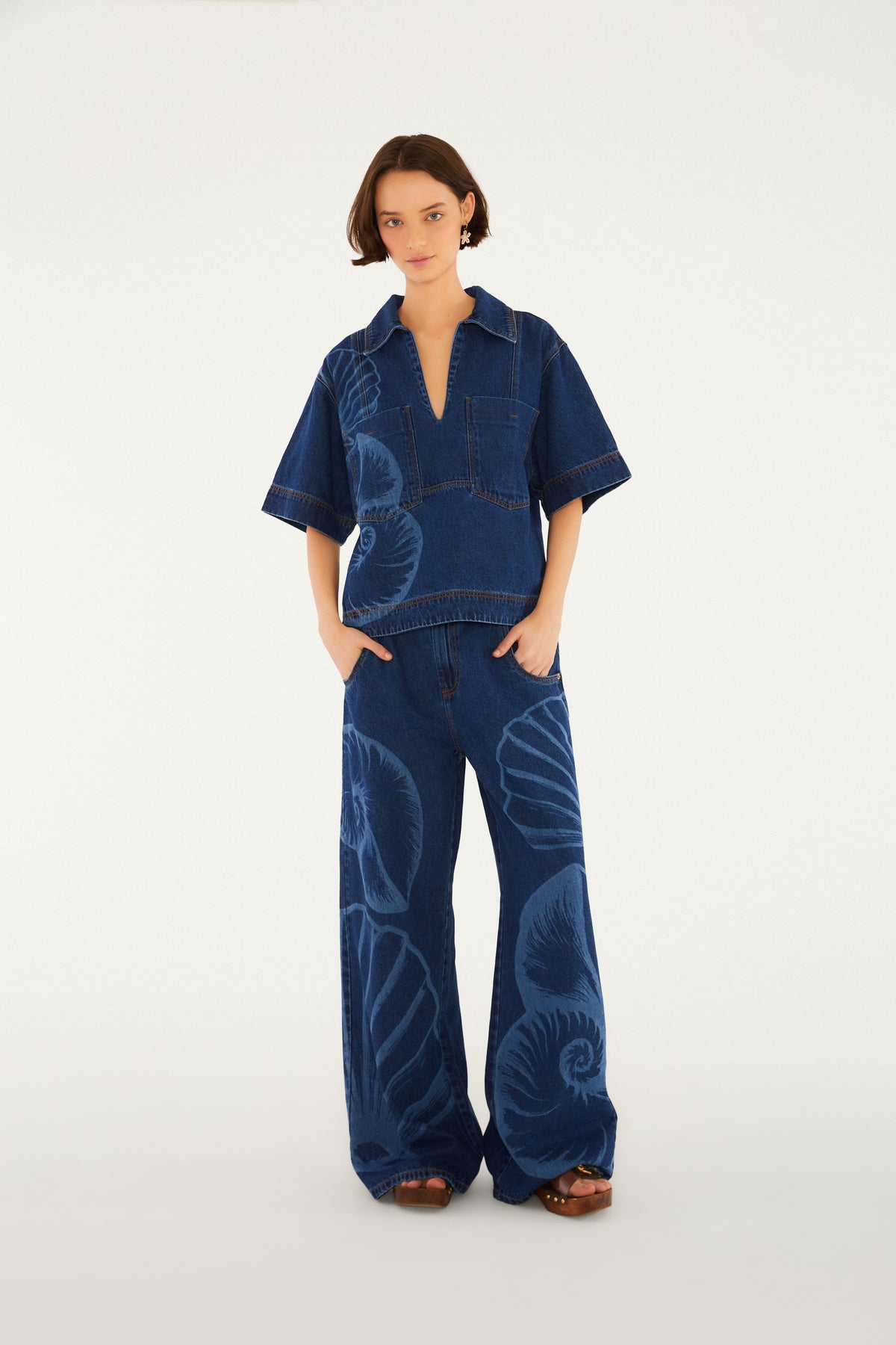 Pantalón Jeans Láser Maxi Concha