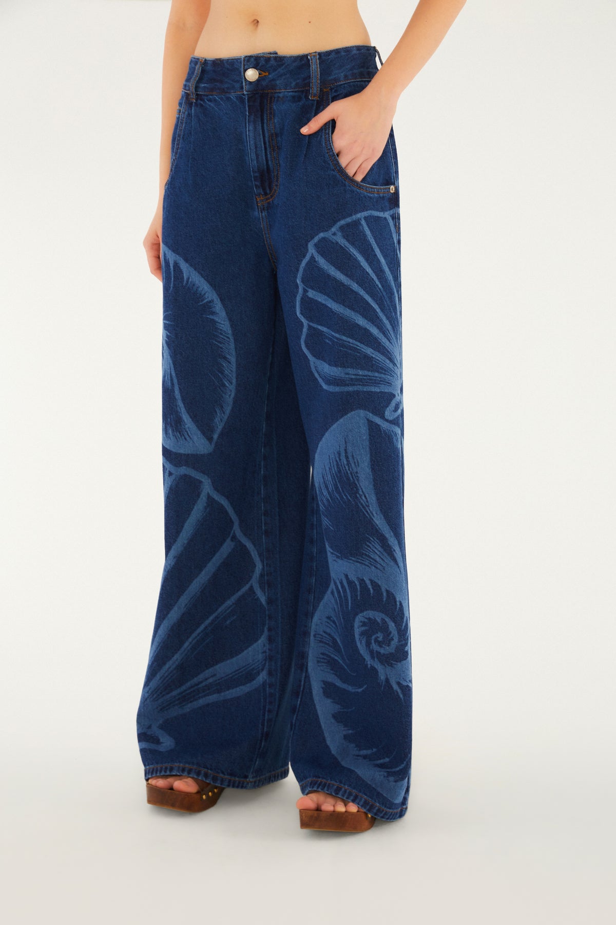 Pantalón Jeans Láser Maxi Concha