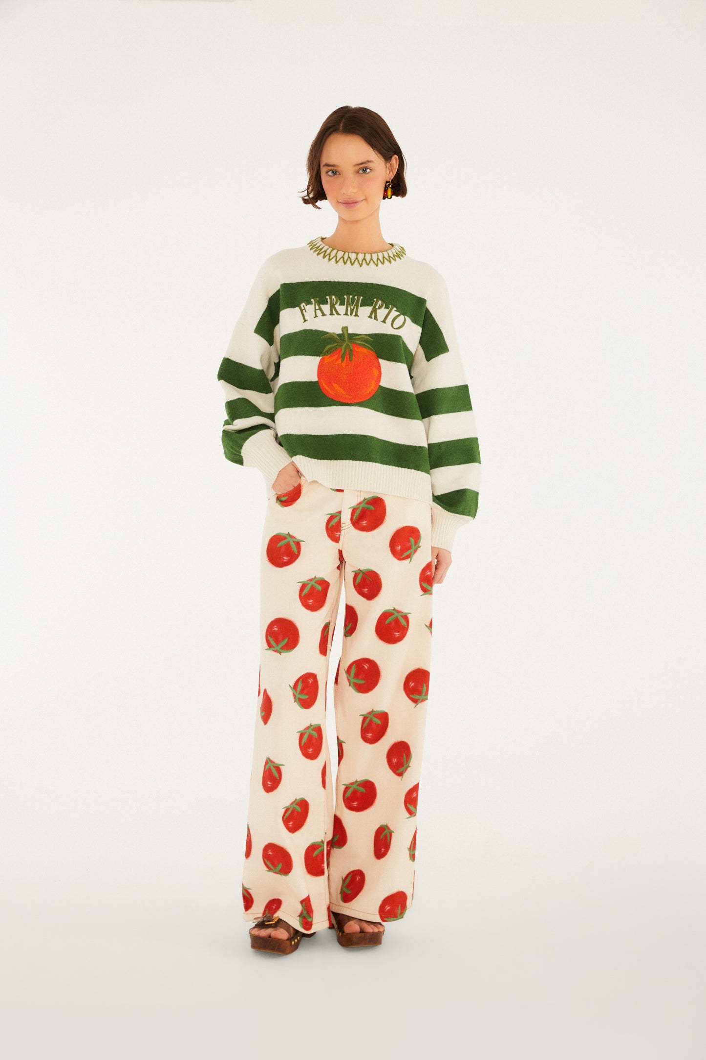 Pantalon Sarga Faver Tomatinhos