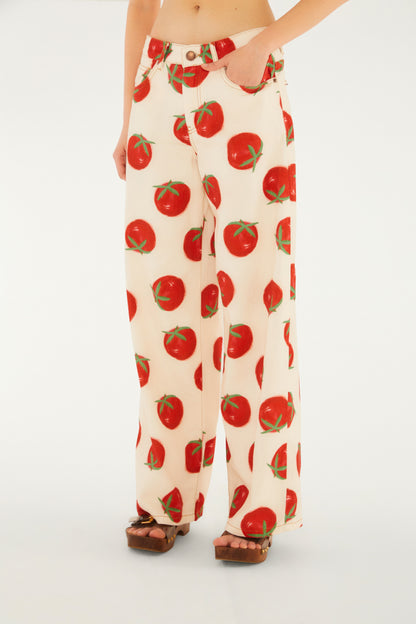 Pantalon Sarga Faver Tomatinhos