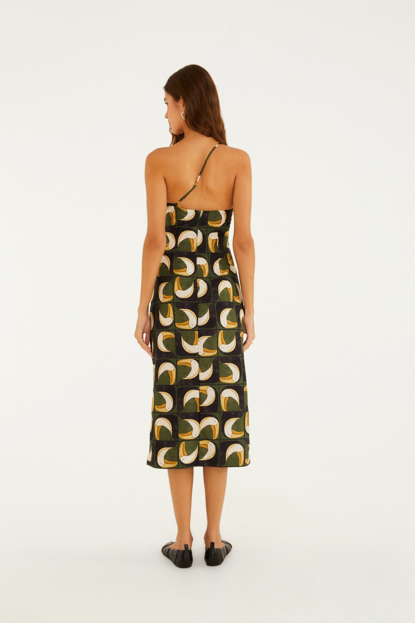 Vestido Estampado Tuca Tropical