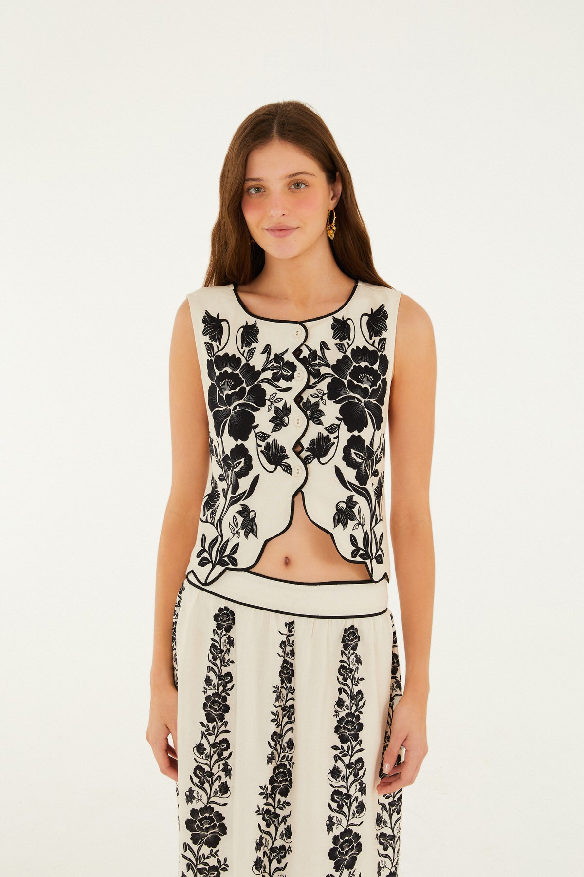 Blusa Estampada Floral Delicado