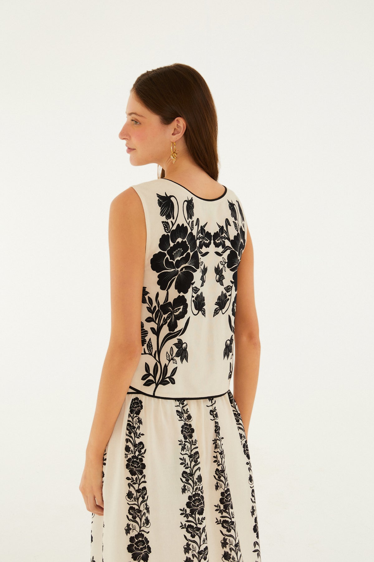 Blusa Estampada Floral Delicado