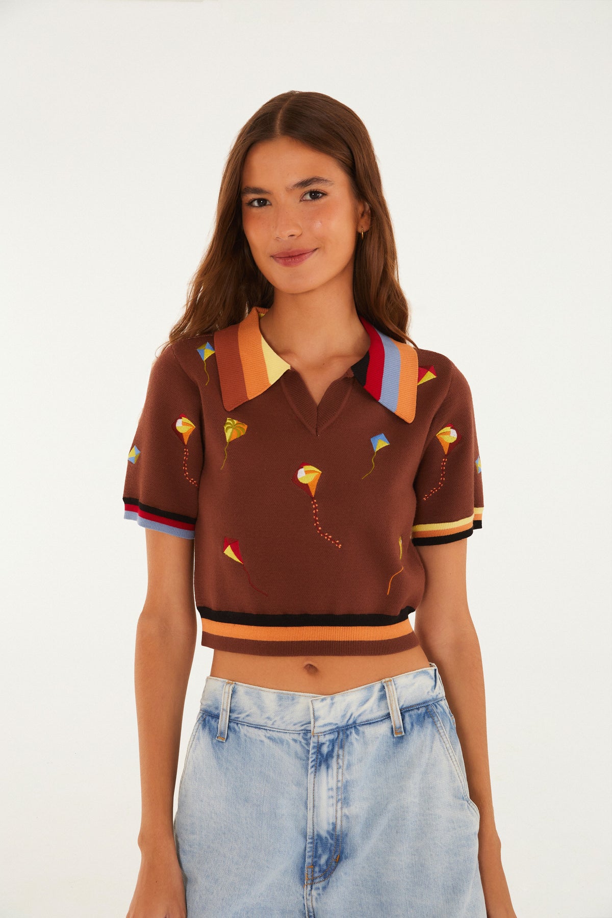 Polo Tricot Pipas Multicolor