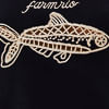 Camiseta Sin Mangas Richelieu Peixe Azul Noite