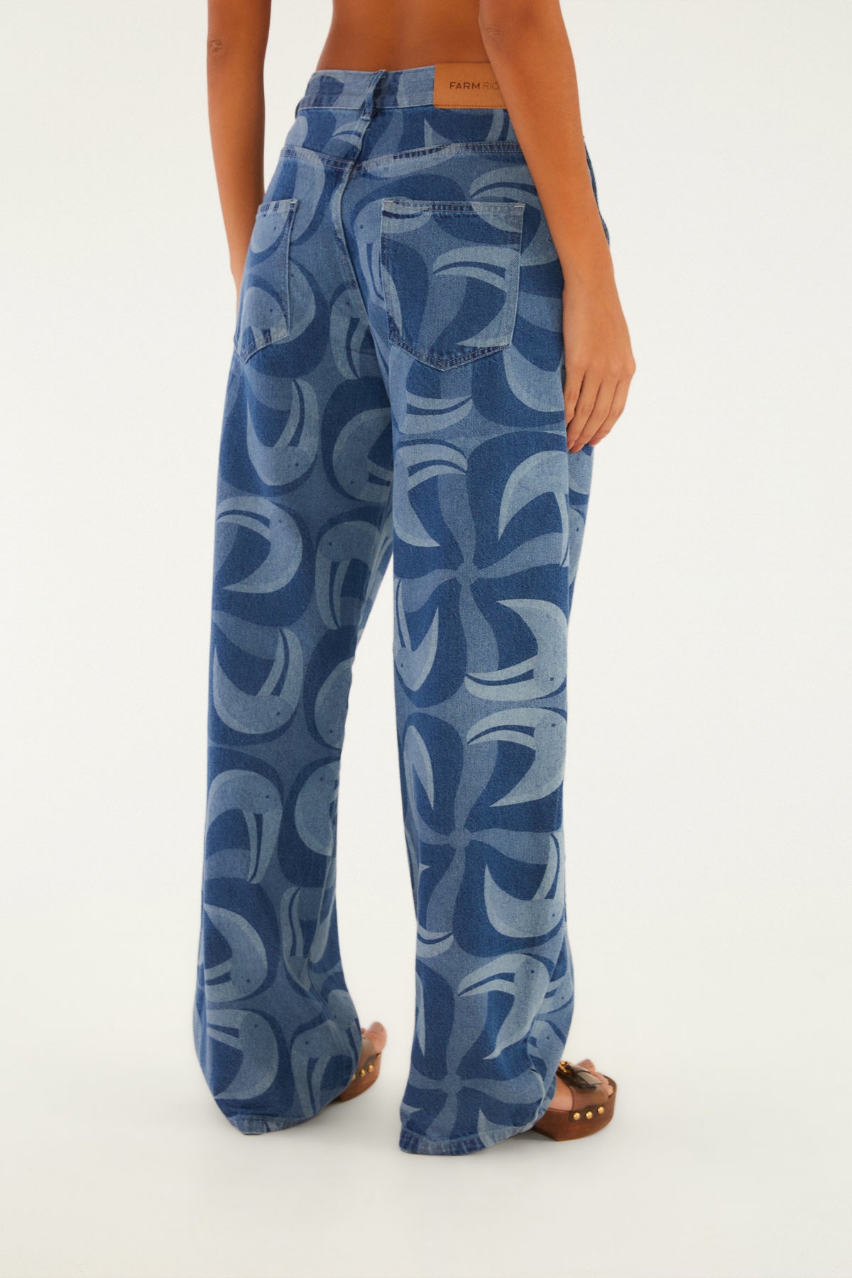 Pantalón Jeans Láser Tuca Tropical