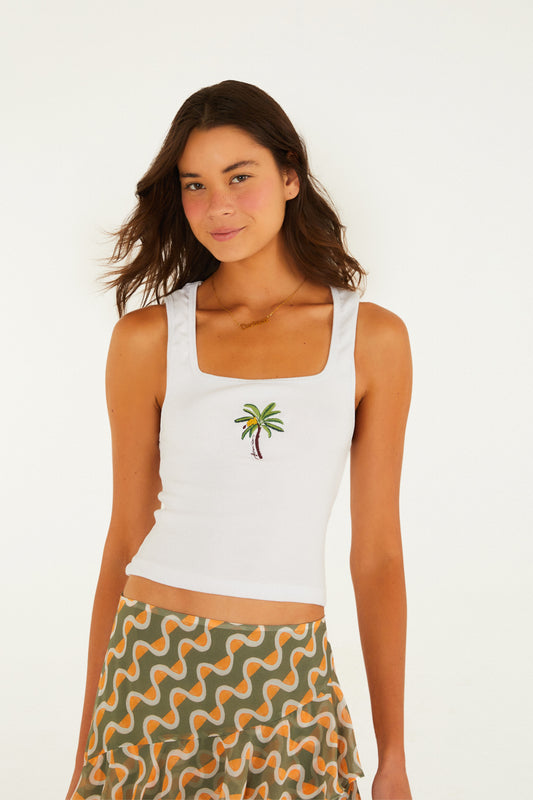 Blusa Bordada Mil Árvores