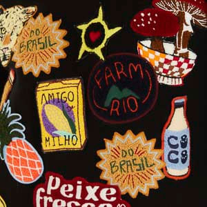 Casaco Tricot Tropical Patch