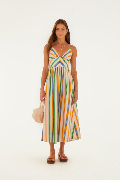 Vestido Largo Tirantes Listra Tropique