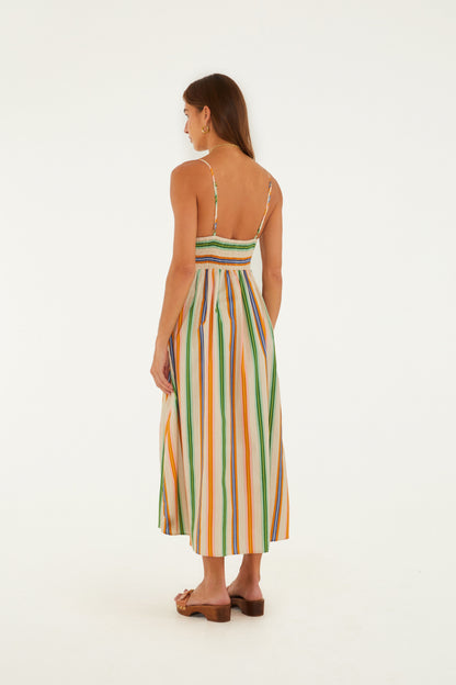 Vestido Largo Tirantes Listra Tropique