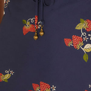 Blusa Alcinhas Estampada Doce Morango