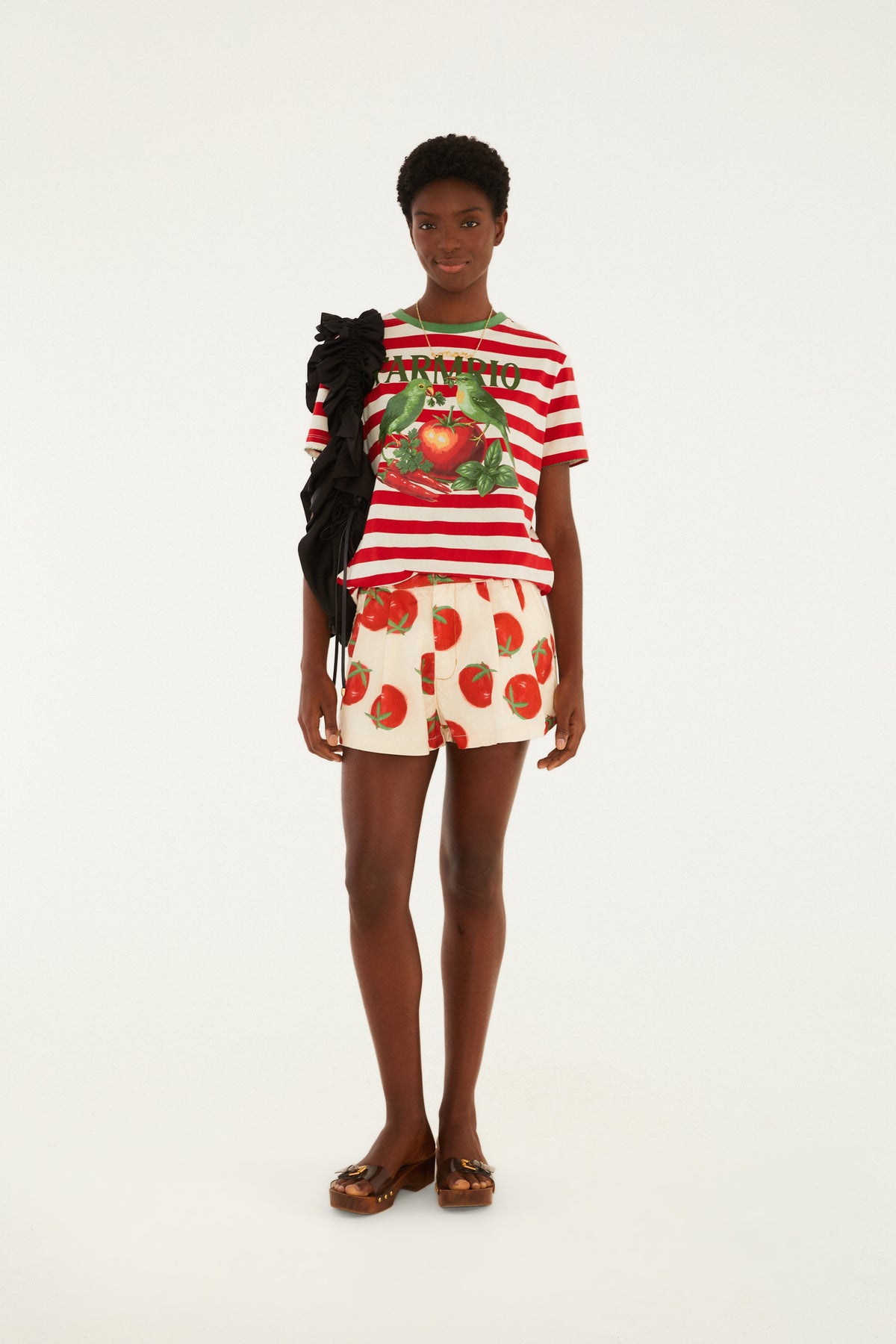 Short Sarga Tomatinhos