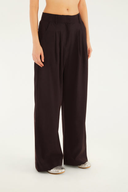 Pantalón Pinzas Negro