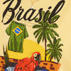 Camiseta Fit Arara Brasil