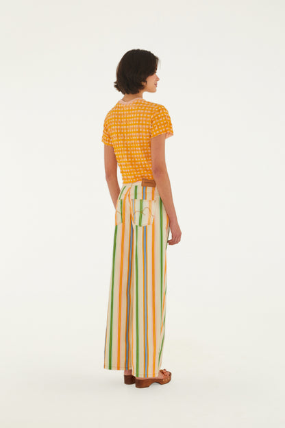 Pantalon Faver Sarga Listra Tropique