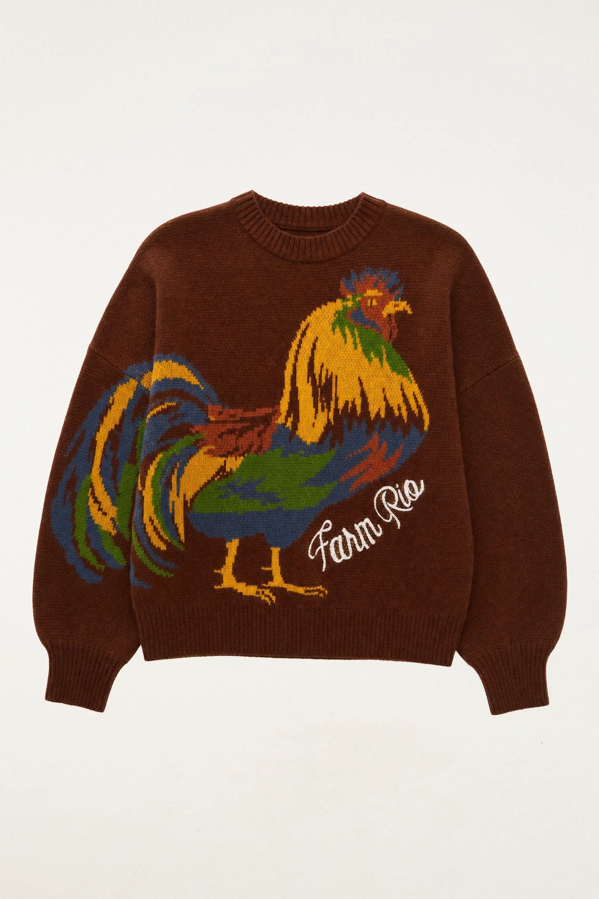 Pull Tricot Estampado Canto da Manhã