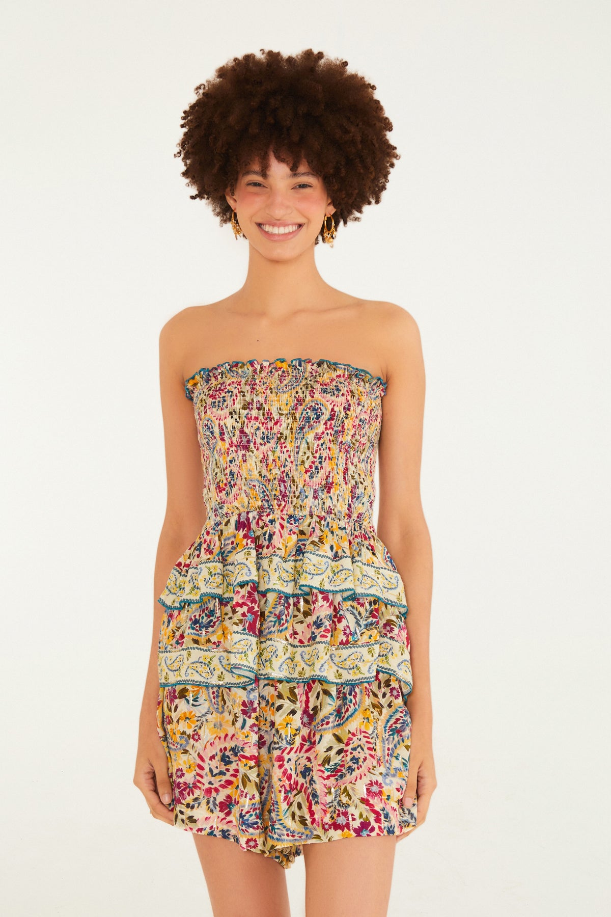 Short Estampado Brisa de Flor