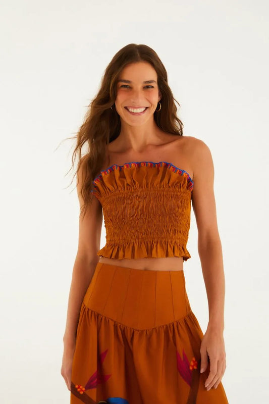 Blusa Richelieu Flor De Aire